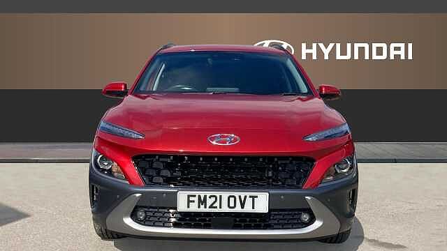 Hyundai KONA 1.6 GDi Hybrid Premium 5dr DCT Hybrid Hatchback Red