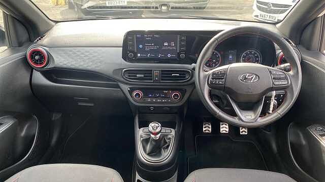 Hyundai I10 1.0 T-GDi N Line 5dr Petrol Hatchback White