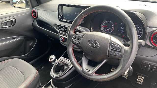 Hyundai I10 1.0 T-GDi N Line 5dr Petrol Hatchback White