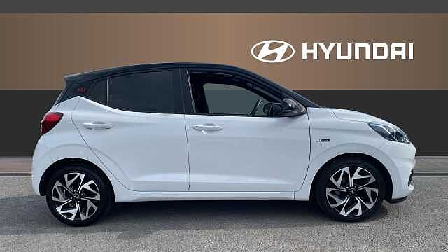 Hyundai I10 1.0 T-GDi N Line 5dr Petrol Hatchback White