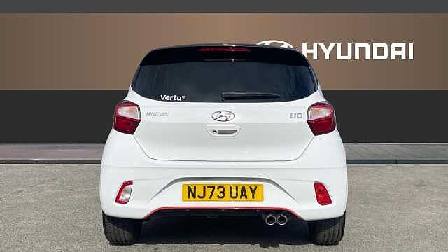 Hyundai I10 1.0 T-GDi N Line 5dr Petrol Hatchback White