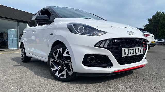 Hyundai I10 1.0 T-GDi N Line 5dr Petrol Hatchback White