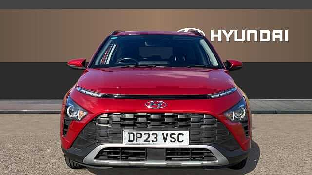 Hyundai BAYON 1.0 TGDi 48V MHEV SE Connect 5dr DCT Petrol Hatchback Red