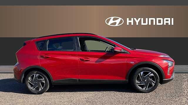 Hyundai BAYON 1.0 TGDi 48V MHEV SE Connect 5dr DCT Petrol Hatchback Red