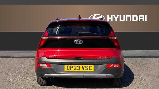 Hyundai BAYON 1.0 TGDi 48V MHEV SE Connect 5dr DCT Petrol Hatchback Red