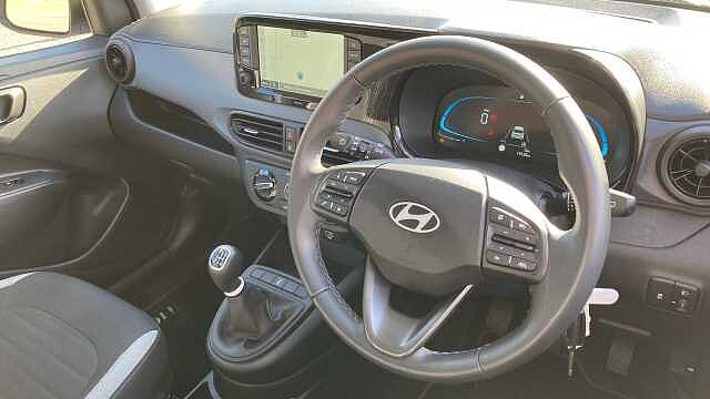 Hyundai I10 1.0 [63] Advance 5dr [Nav] Petrol Hatchback White