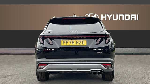 Hyundai TUCSON 1.6T 239 Hybrid Black Line 5dr Auto Hybrid Estate Abyss Black - Pearl