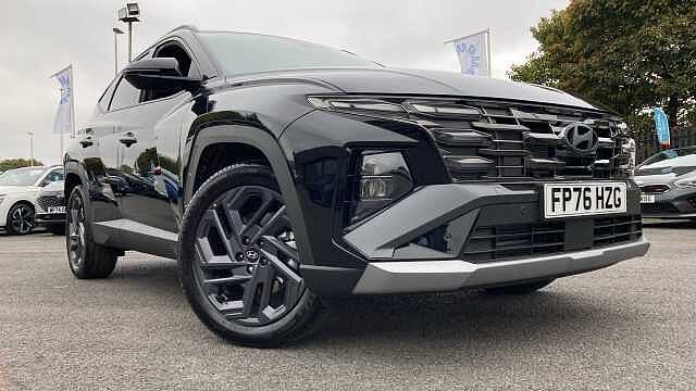 Hyundai TUCSON 1.6T 239 Hybrid Black Line 5dr Auto Hybrid Estate Abyss Black - Pearl