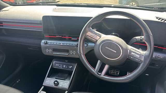 Hyundai KONA 1.6 Hybrid 129 N Line 5dr DCT Black