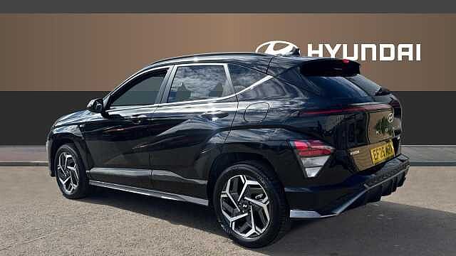 Hyundai KONA 1.6 Hybrid 129 N Line 5dr DCT Black