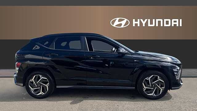 Hyundai KONA 1.6 Hybrid 129 N Line 5dr DCT Black