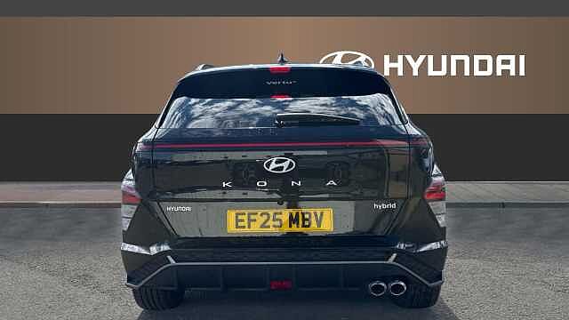 Hyundai KONA 1.6 Hybrid 129 N Line 5dr DCT Black