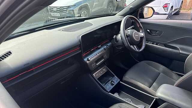 Hyundai KONA 1.6 Hybrid 129 N Line 5dr DCT Black