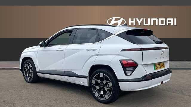 Hyundai KONA 160kW Ultimate 65kWh 5dr Auto [Lux Pack/Leather] Pearl - Serenity White