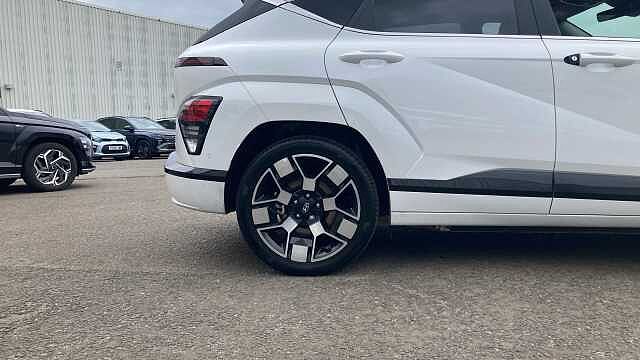 Hyundai KONA 160kW Ultimate 65kWh 5dr Auto [Lux Pack/Leather] Pearl - Serenity White