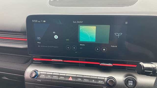 Hyundai KONA 1.6 Hybrid 129 N Line 5dr DCT Black