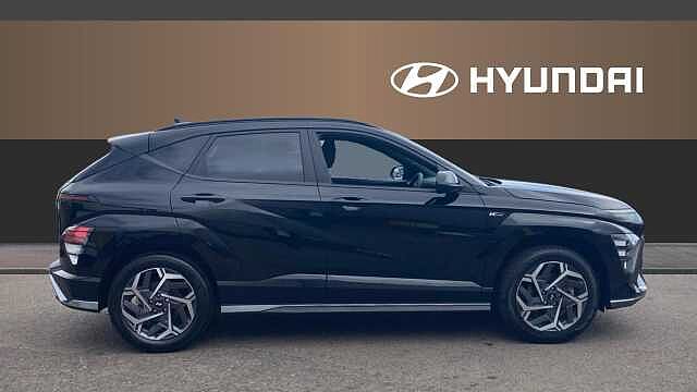 Hyundai KONA 1.6 Hybrid 129 N Line 5dr DCT Black
