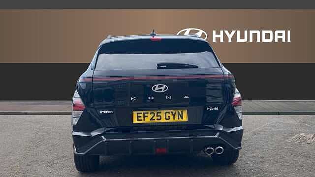 Hyundai KONA 1.6 Hybrid 129 N Line 5dr DCT Black