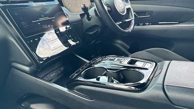 Hyundai TUCSON 1.6 TGDi Hybrid 230 N Line S 5dr 2WD Auto White