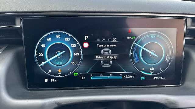 Hyundai TUCSON 1.6 TGDi Hybrid 230 N Line S 5dr 2WD Auto White