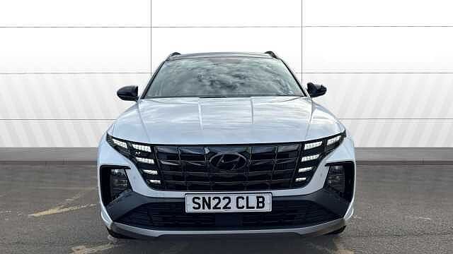 Hyundai TUCSON 1.6 TGDi Hybrid 230 N Line S 5dr 2WD Auto White