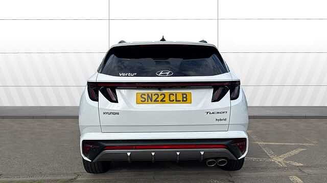 Hyundai TUCSON 1.6 TGDi Hybrid 230 N Line S 5dr 2WD Auto White