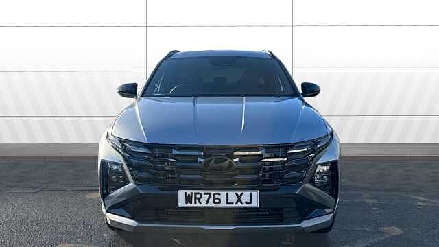 Hyundai TUCSON 1.6T 239 Hybrid Black Line 5dr Auto Shimmering Silver - Metallic