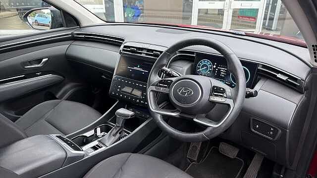 Hyundai TUCSON 1.6 TGDi 48V MHD Premium 5dr 2WD DCT Petrol Estate Red