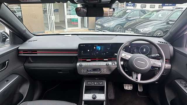 Hyundai KONA 1.6 Hybrid 129 N Line 5dr DCT Hybrid Hatchback White