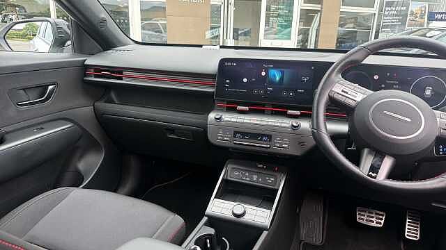 Hyundai KONA 1.6 Hybrid 129 N Line 5dr DCT Hybrid Hatchback White