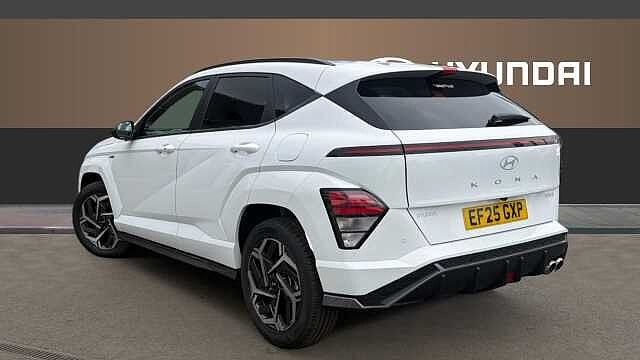 Hyundai KONA 1.6 Hybrid 129 N Line 5dr DCT Hybrid Hatchback White