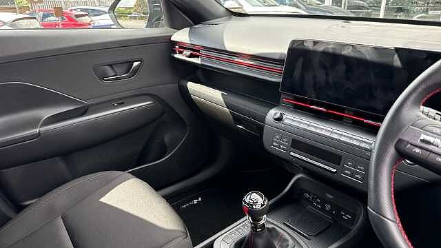 Hyundai KONA 1.6T 138 N Line 5dr Petrol Hatchback Black