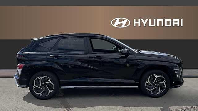 Hyundai KONA 1.6T 138 N Line 5dr Petrol Hatchback Black