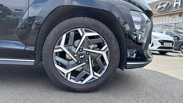 Hyundai KONA 1.6T 138 N Line 5dr Petrol Hatchback Black