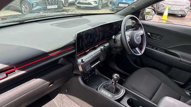 Hyundai KONA 1.6T 138 N Line 5dr Petrol Hatchback Black