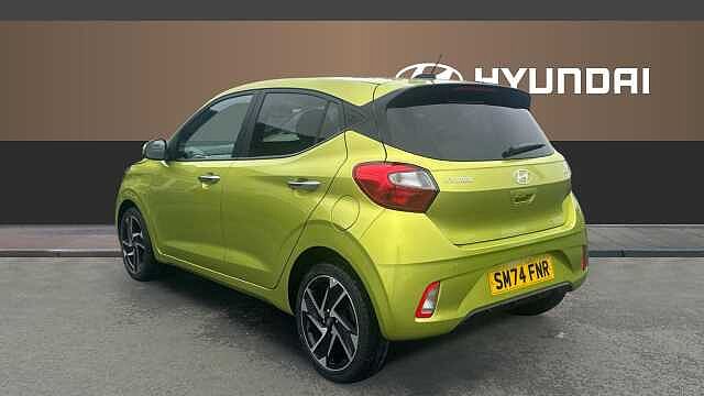Hyundai I10 1.0 [63] Premium 5dr [Nav] Petrol Hatchback Yellow