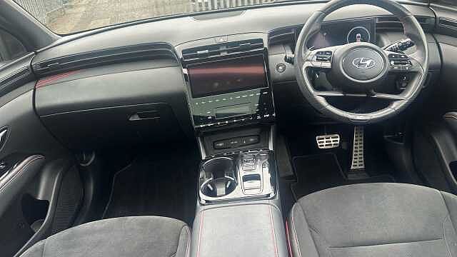 Hyundai TUCSON 1.6 TGDi Hybrid 230 N Line S 5dr 2WD Auto Hybrid Estate Black