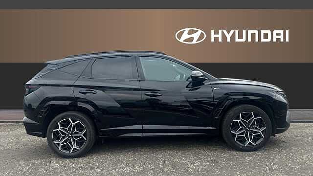 Hyundai TUCSON 1.6 TGDi Hybrid 230 N Line S 5dr 2WD Auto Hybrid Estate Black