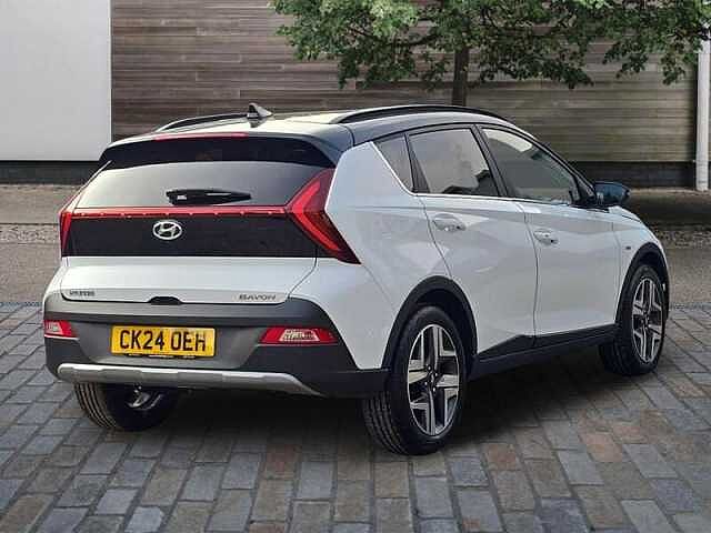 Hyundai BAYON 1.0 T-GDi MHEV Ultimate SUV 5dr Petrol Hybrid Manual Euro 6 (s/s) (120 ps) White