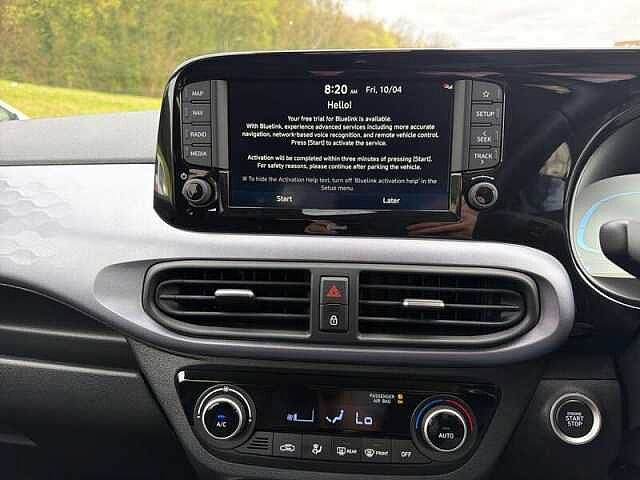 Hyundai I10 1.0 Premium Hatchback 5dr Petrol Auto Euro 6 (s/s) (63 ps) Blue