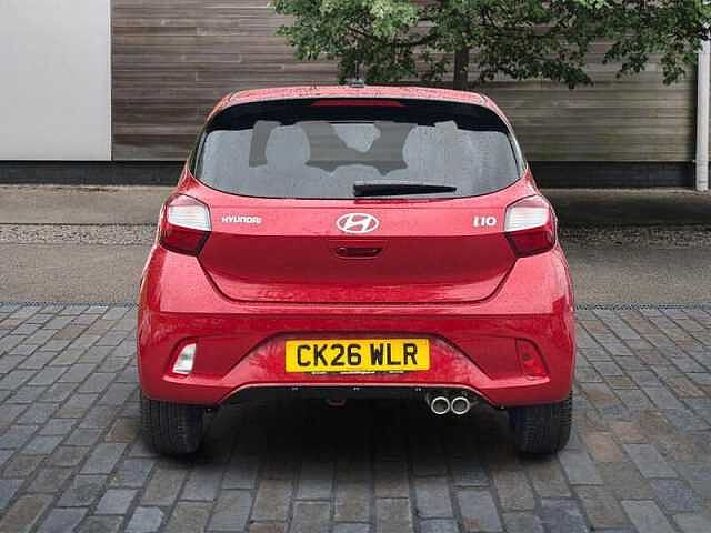 Hyundai I10 1.0 T-GDi N Line Hatchback 5dr Petrol Manual Euro 6 (s/s) (90 ps) Red