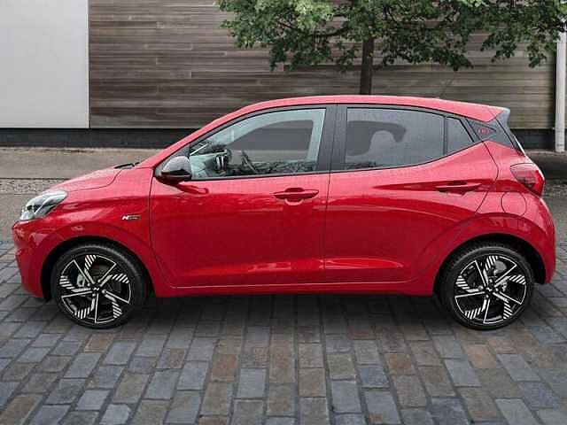 Hyundai I10 1.0 T-GDi N Line Hatchback 5dr Petrol Manual Euro 6 (s/s) (90 ps) Red