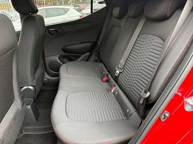 Hyundai I10 1.0 T-GDi N Line Hatchback 5dr Petrol Manual Euro 6 (s/s) (90 ps) Red