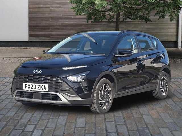 Hyundai BAYON 1.0 T-GDi MHEV SE Connect SUV 5dr Petrol Hybrid Manual Euro 6 (s/s) (100 ps) Black