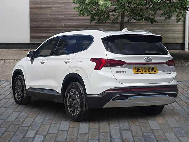 Hyundai SANTA FE 1.6 h T-GDi Premium SUV 5dr Petrol Hybrid Auto Euro 6 (s/s) (230 ps) White