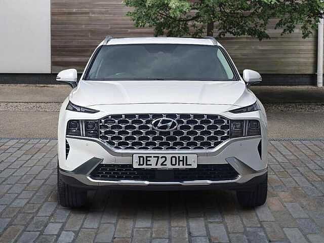 Hyundai SANTA FE 1.6 h T-GDi Premium SUV 5dr Petrol Hybrid Auto Euro 6 (s/s) (230 ps) White