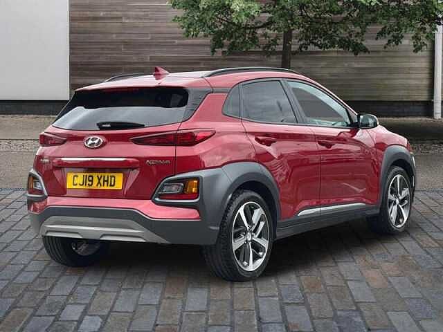 Hyundai KONA 1.0 T-GDi Premium SE SUV 5dr Petrol Manual Euro 6 (s/s) (120 ps) Red