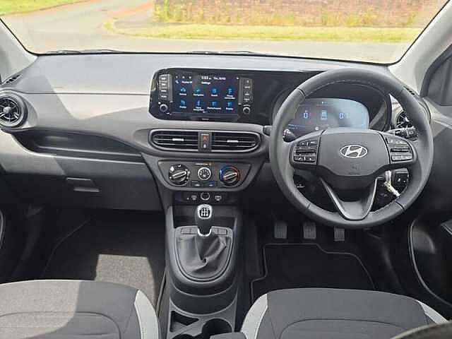 Hyundai I10 1.0 Advance Hatchback 5dr Petrol Manual Euro 6 (s/s) (63 ps) White