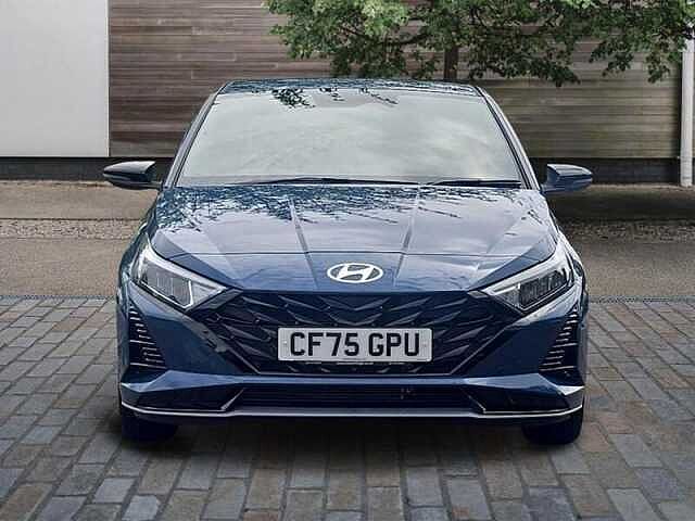Hyundai I20 1.0 T-GDi Black Line Hatchback 5dr Petrol DCT Euro 6 (s/s) (90 ps) Blue