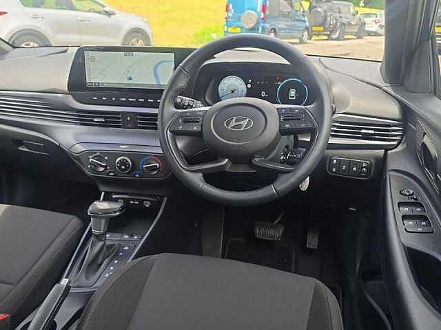 Hyundai I20 1.0 T-GDi Black Line Hatchback 5dr Petrol DCT Euro 6 (s/s) (90 ps) Blue